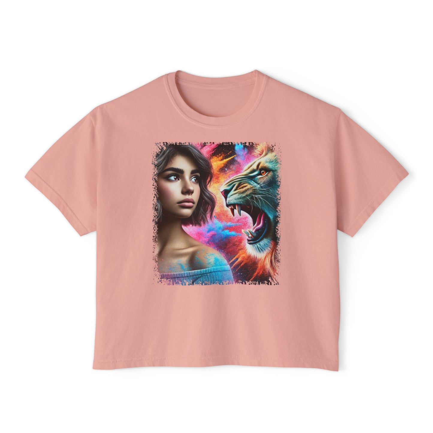 PERSONALIZE Daughter of the Wild - Oversized Boxy Fit Graphic T-shirt