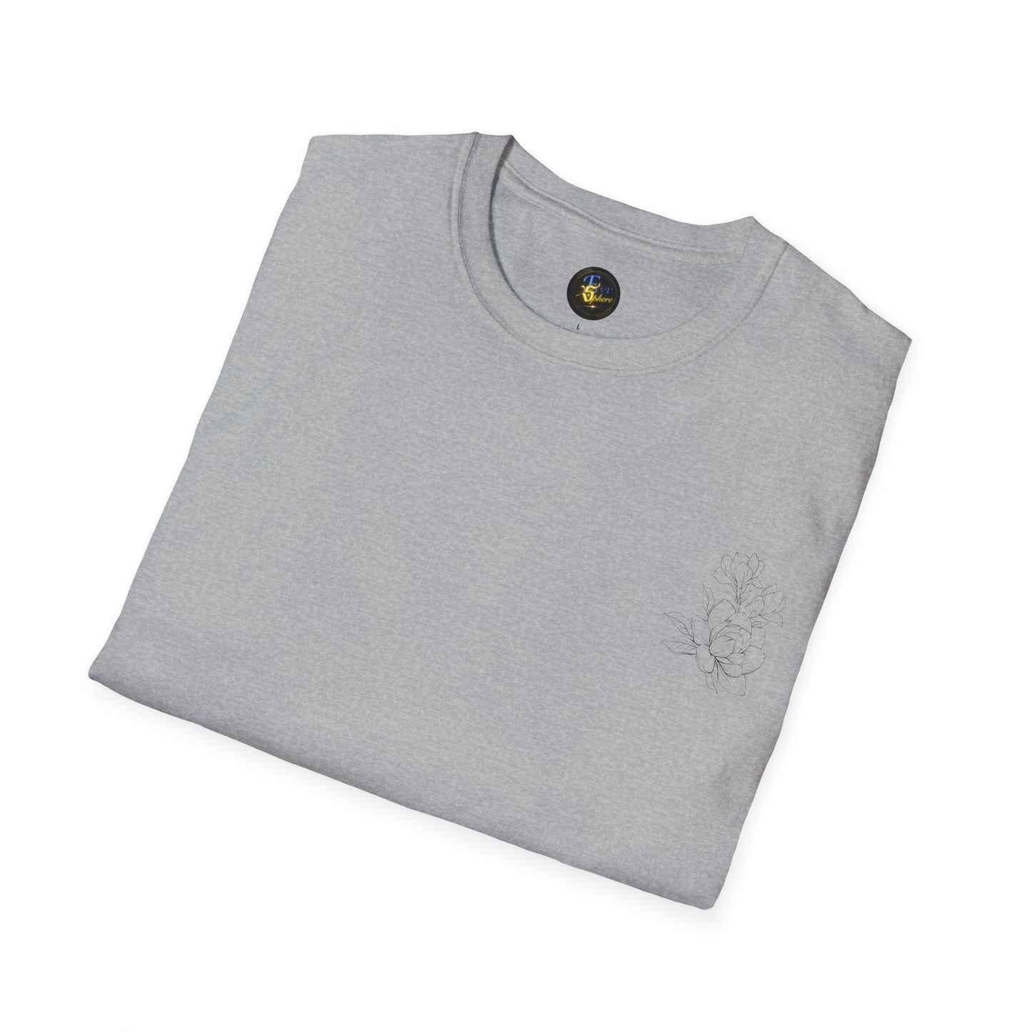 Wild Spirit Butterfly V-Neck Tee for Women