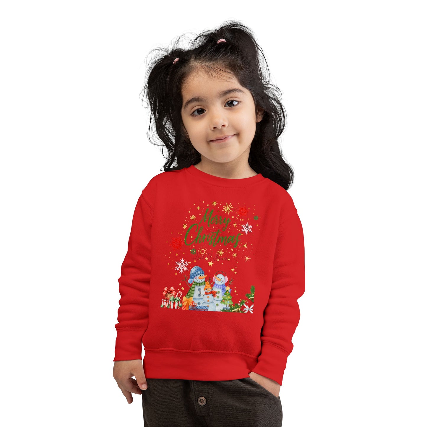 Toddler Let It Snow Christmas Sweatshirt