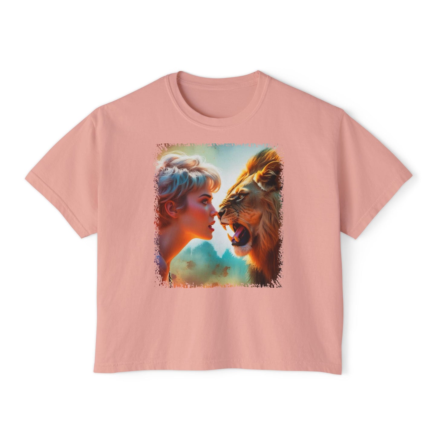 PERSONALIZE Grace Under Fire - Oversized Boxy Fit Graphic T-shirt