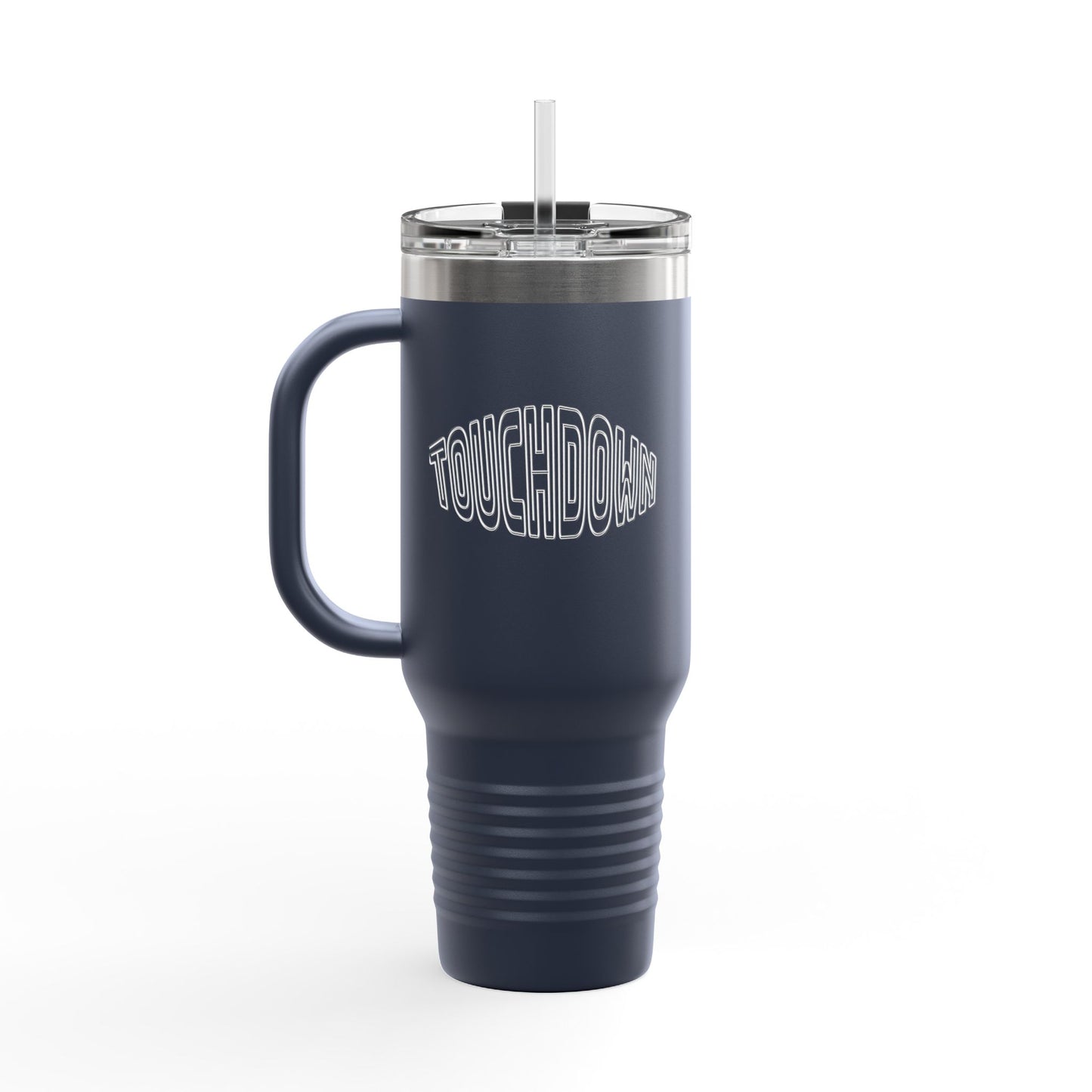 Football Season Touchdown Sporty Insulated Travel Mug, 40oz