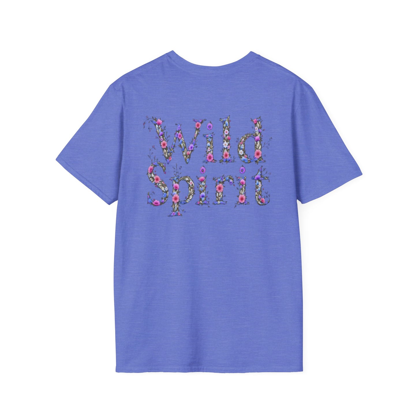 Wild Spirit Butterfly V-Neck Tee for Women