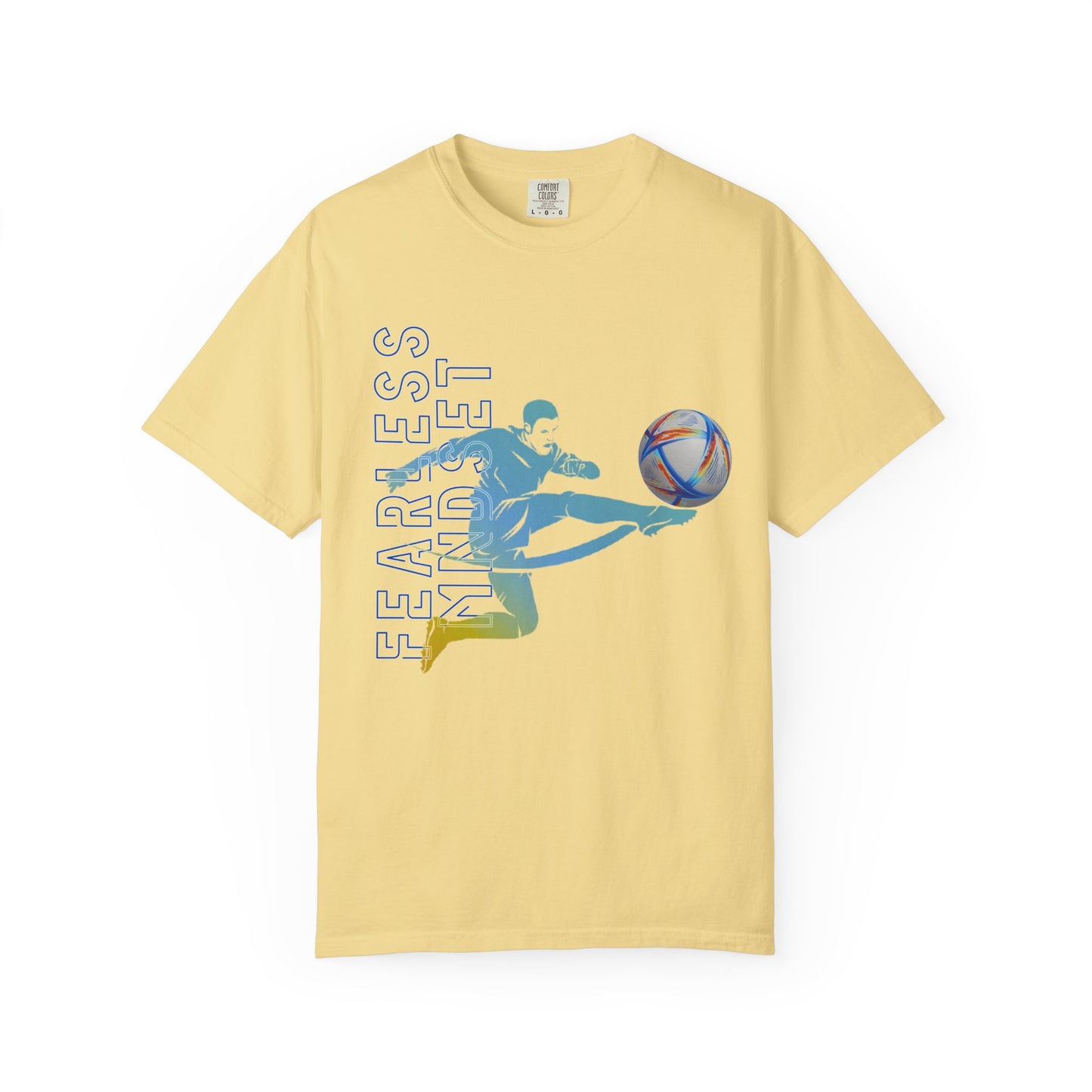 Unisex Soccer Turbo Blaze Garment-Dyed T-shirt