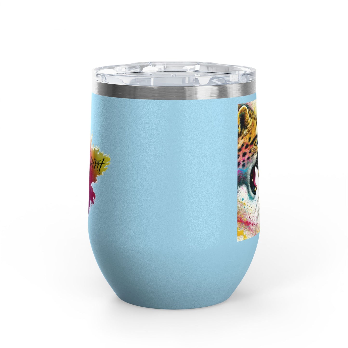 Ukrainian Wild Spirit Girl Travel Mug Size 12oz
