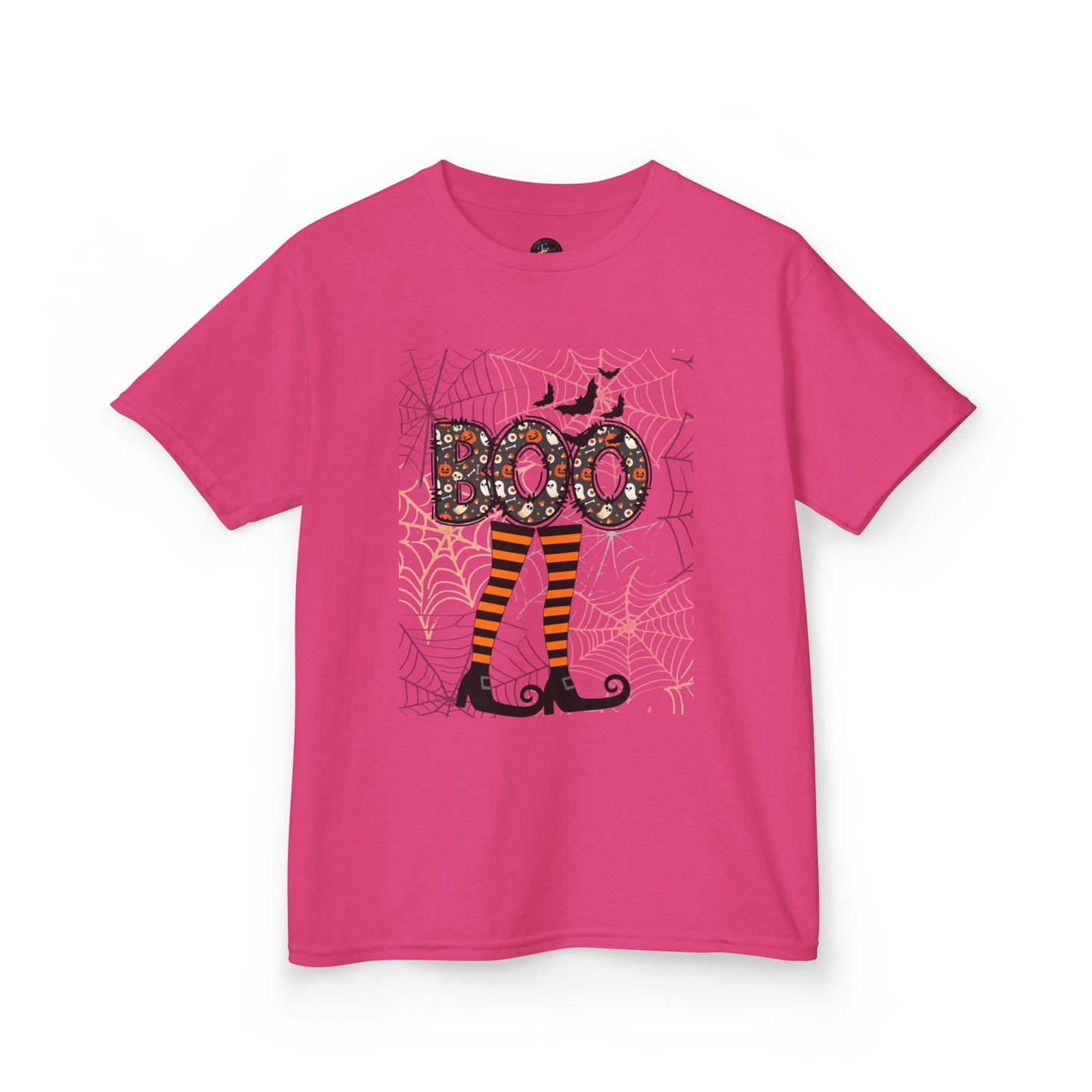 Kids Boo Crew Witch Feet Graphic Tee