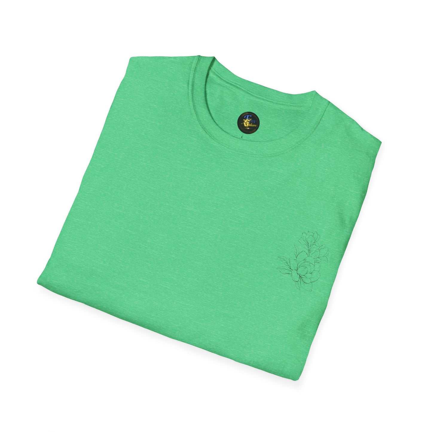 Wild Spirit Butterfly V-Neck Tee for Women