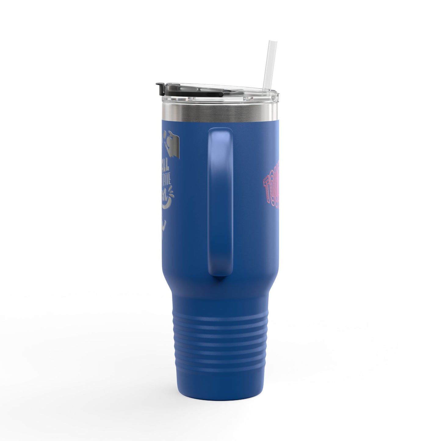Football Season Touchdown Sporty Insulated Travel Mug, 40oz