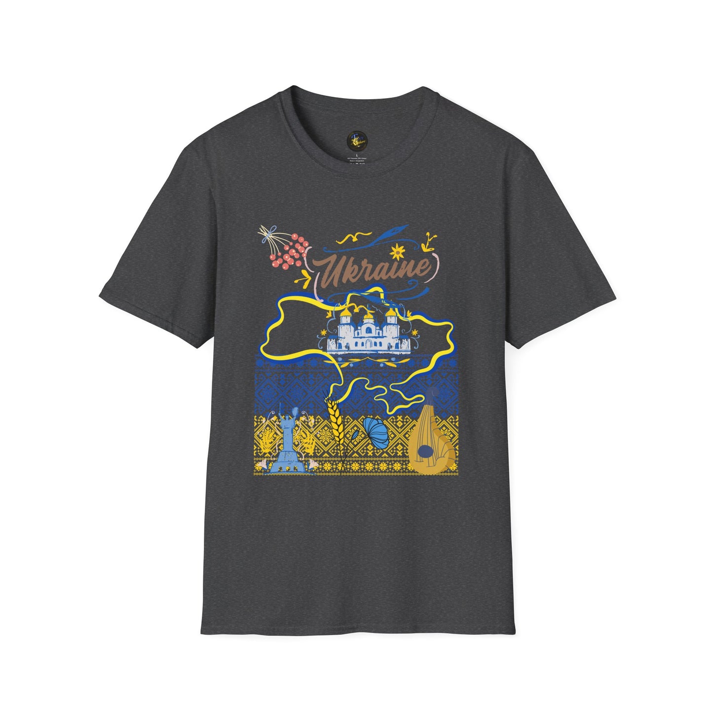 Fields, Faith & Freedom - Unisex Cotton T-Shirt for Men & Women