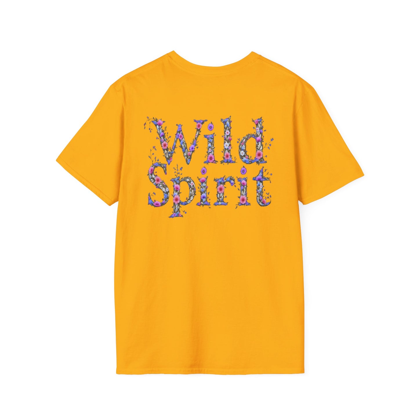 Wild Spirit Butterfly V-Neck Tee for Women