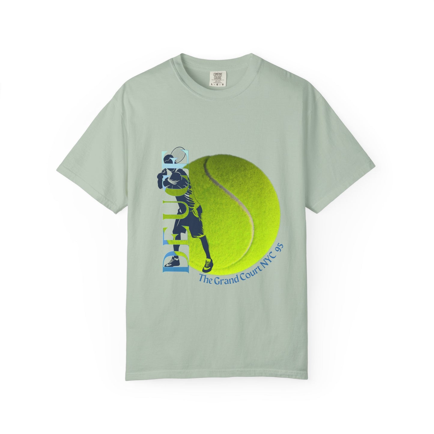 PERSONALIZE Tennis Power Play Garment-Dyed T-shirt