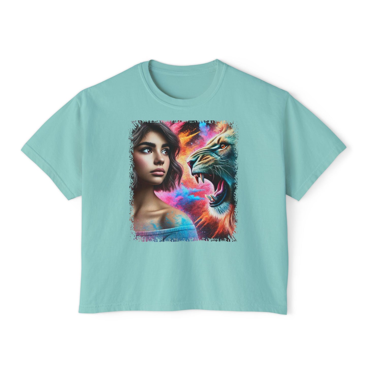 PERSONALIZE Daughter of the Wild - Oversized Boxy Fit Graphic T-shirt