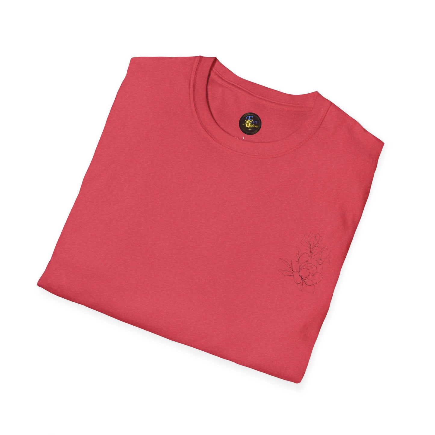 Wild Spirit Butterfly V-Neck Tee for Women