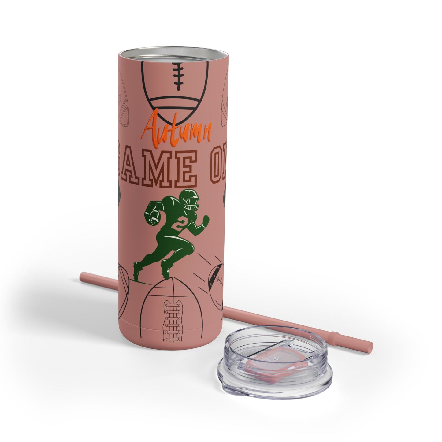 Football Season Matte Tumbler, 20oz