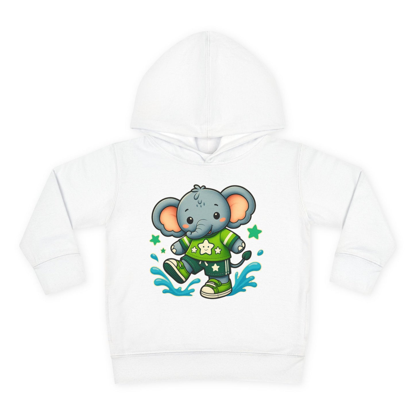 Toddler Splash & Dash Elephants Fleece Hoodie