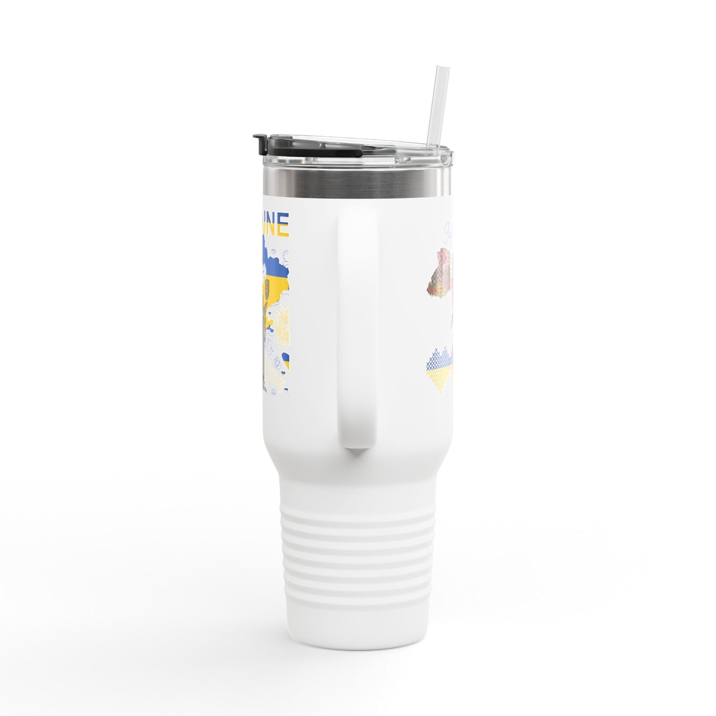 Ukrainian Free Spirit Travel Mug, 40oz