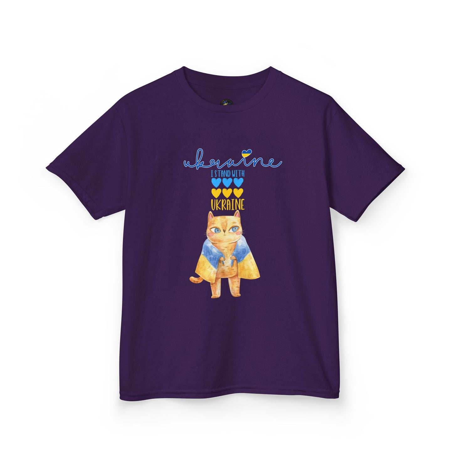 Kids I Stand with Ukraine Tee