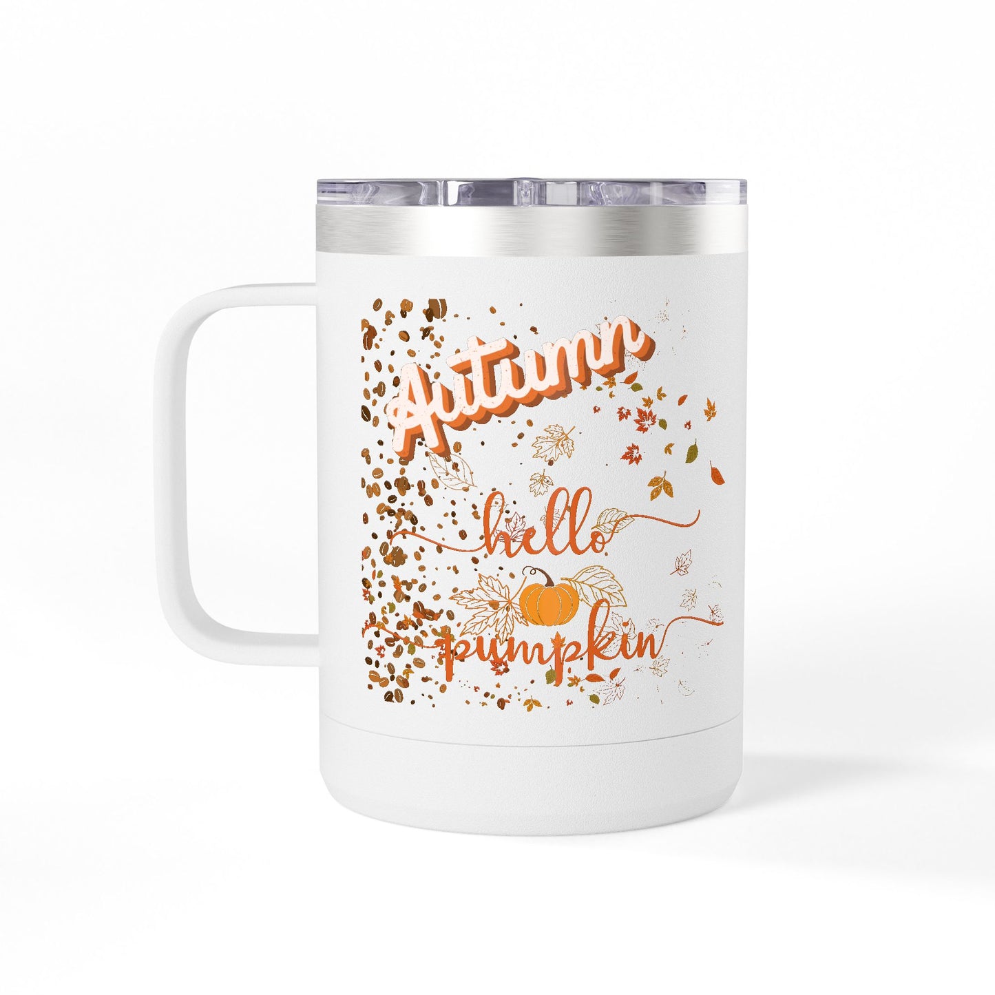 Autumn Coffee Mug Tumbler, 15oz