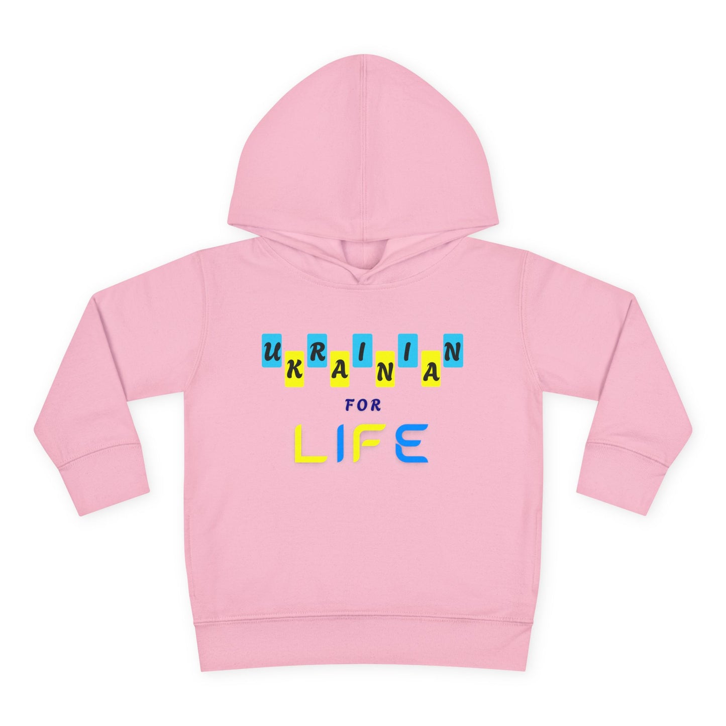 Toddler Ukrainian for Life Fleece Hoodie