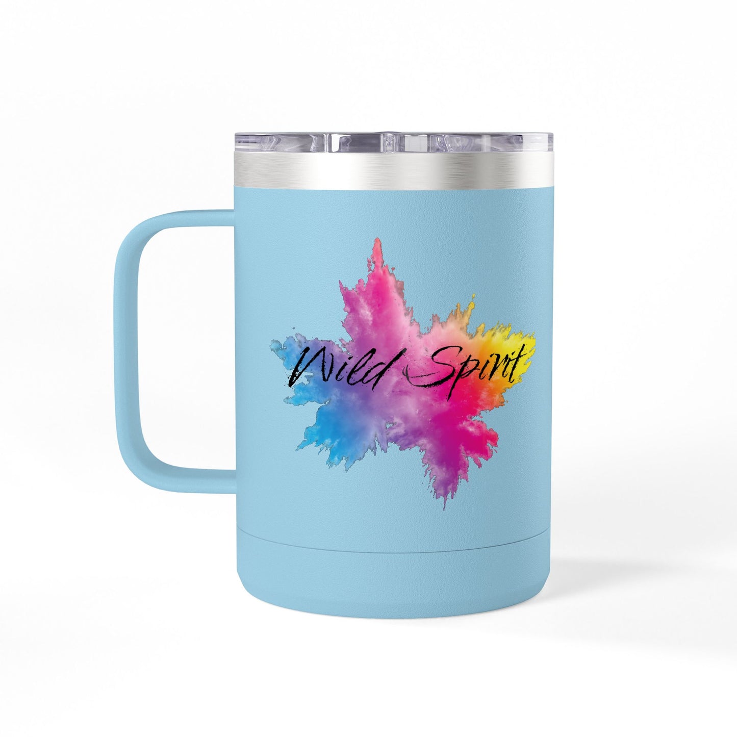 Ukrainian Wild Spirit Girl Mug Tumbler, 15oz