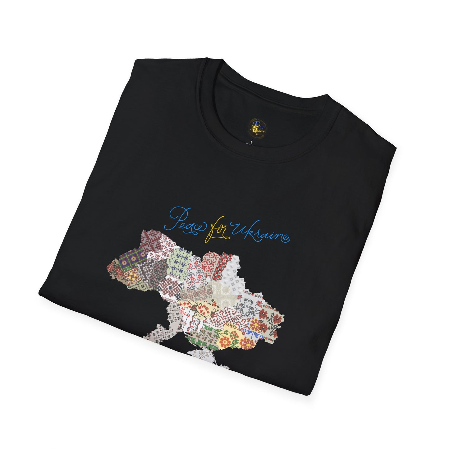 Peace in Every Stitch - Unisex Cotton T-Shirt