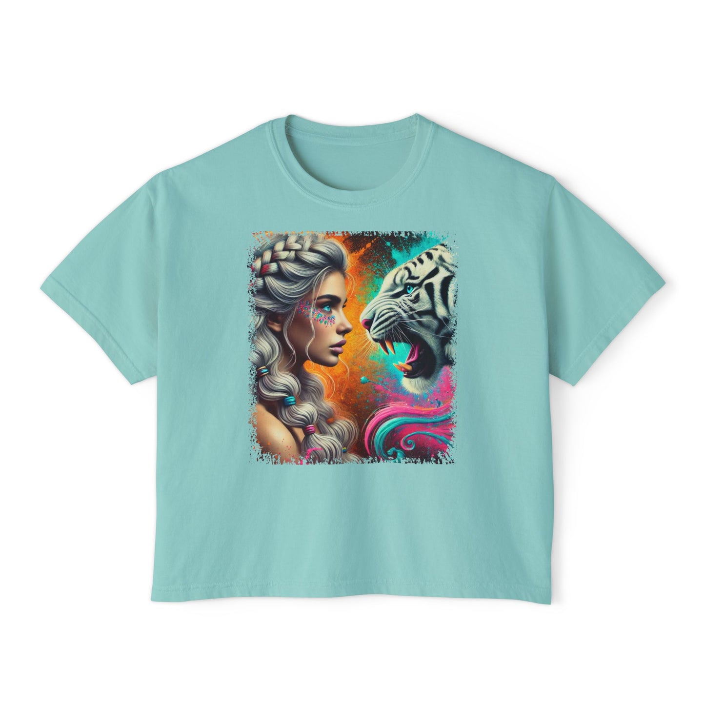PERSONALIZE Uncaged Resolve - Oversized Boxy Fit Graphic T-shirt