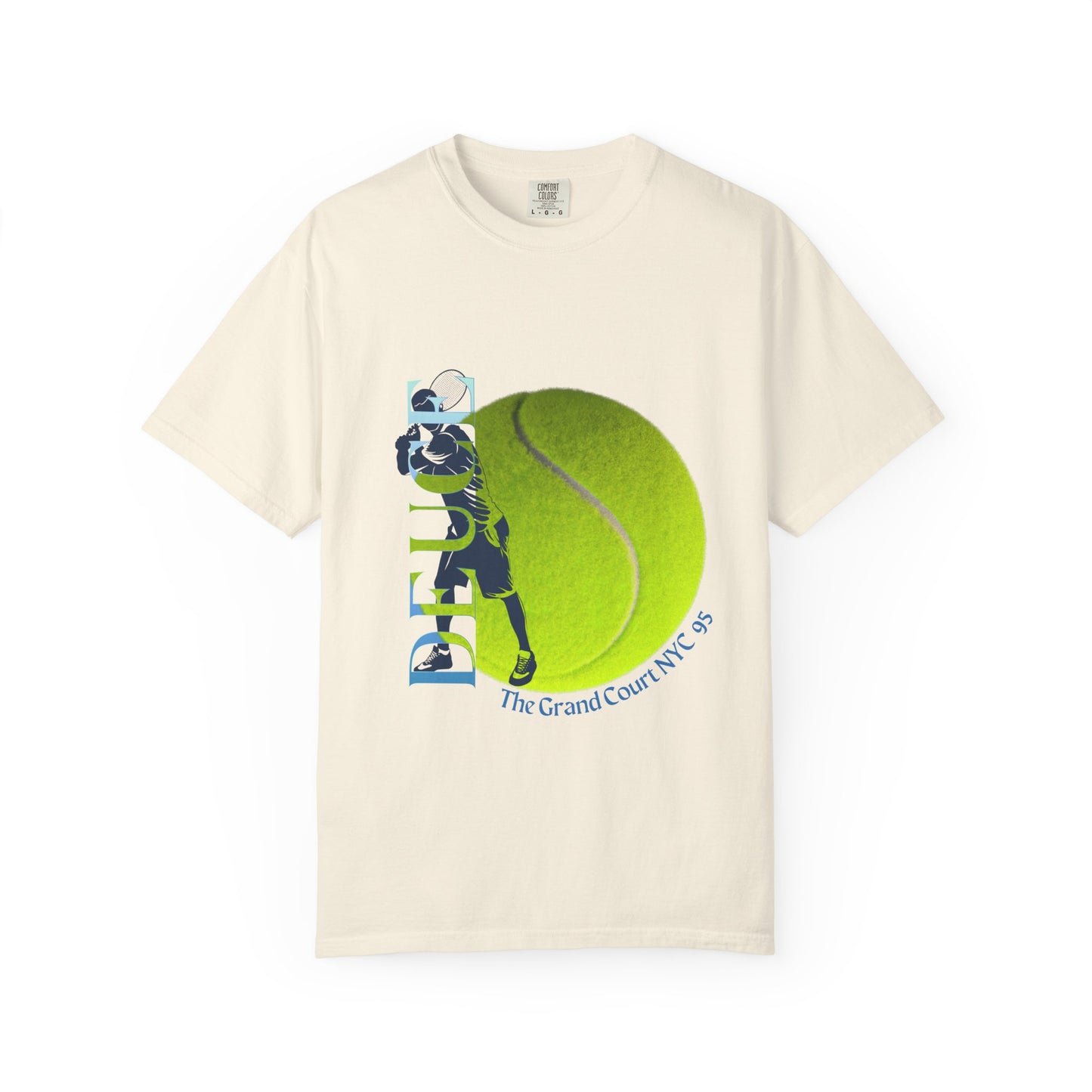 PERSONALIZE Tennis Power Play Garment-Dyed T-shirt