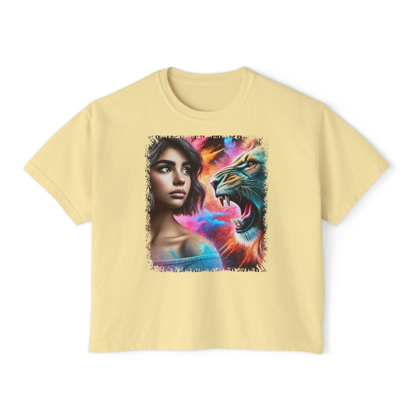 PERSONALIZE Daughter of the Wild - Oversized Boxy Fit Graphic T-shirt
