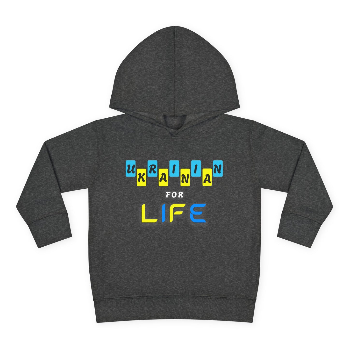 Toddler Ukrainian for Life Fleece Hoodie