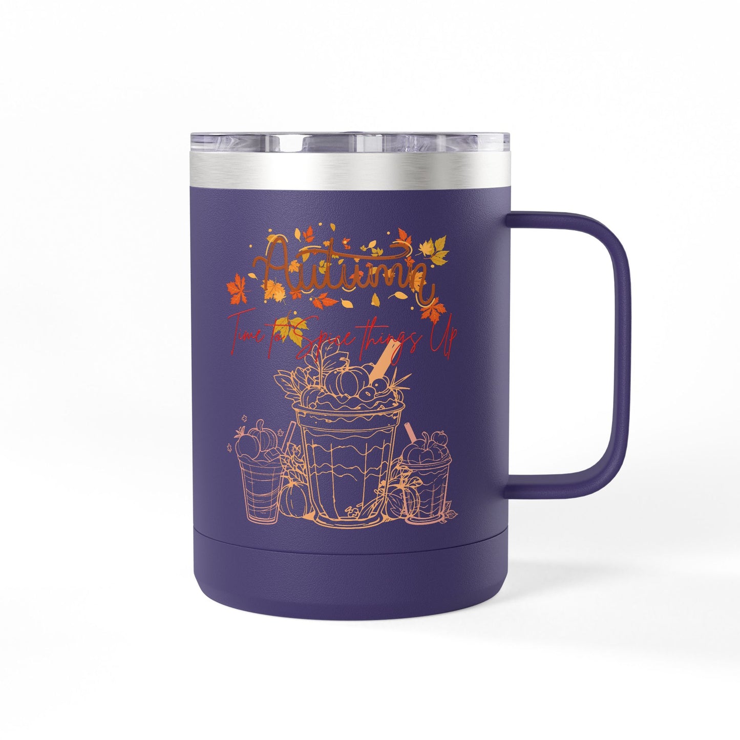 Autumn Coffee Mug Tumbler, 15oz