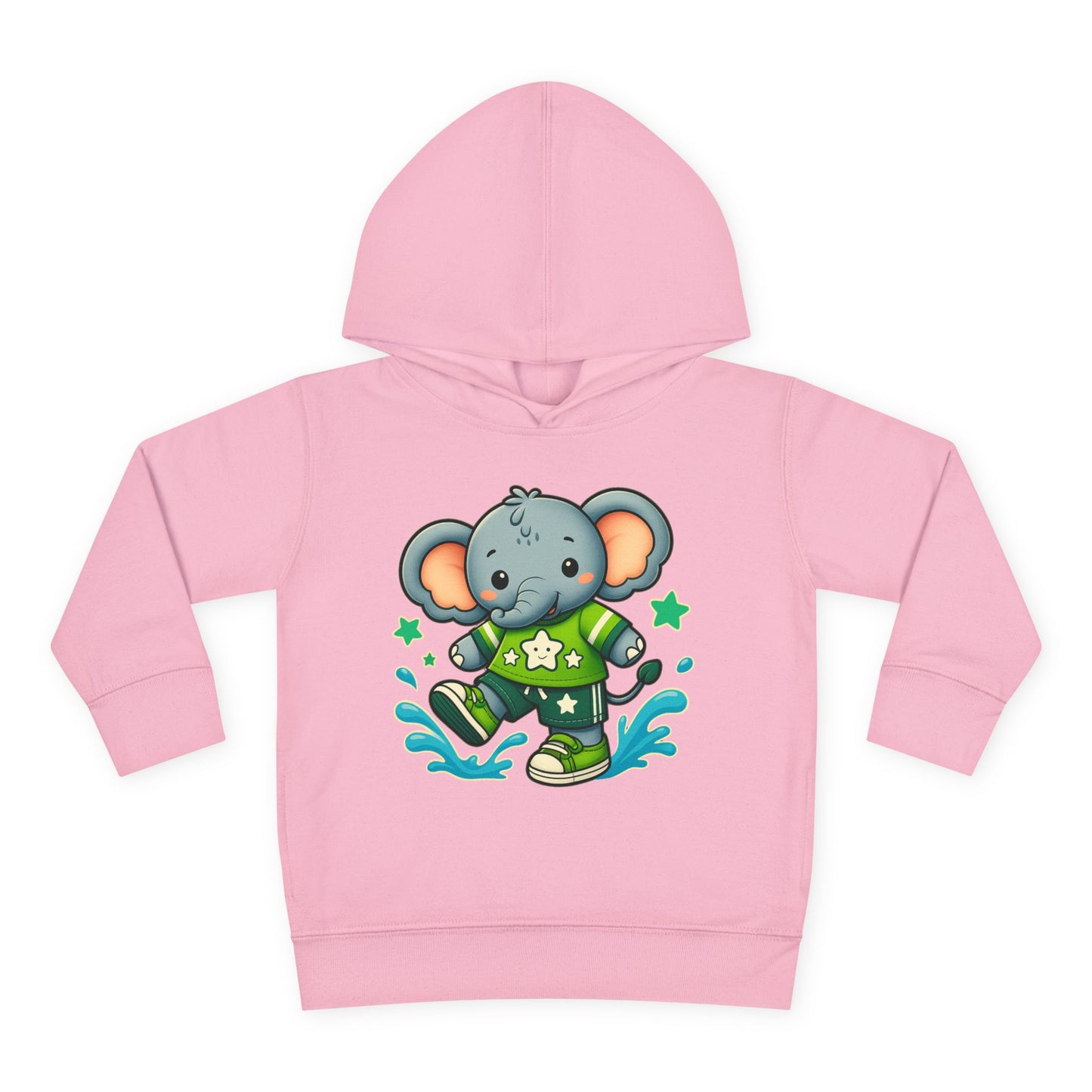 Toddler Splash & Dash Elephants Fleece Hoodie