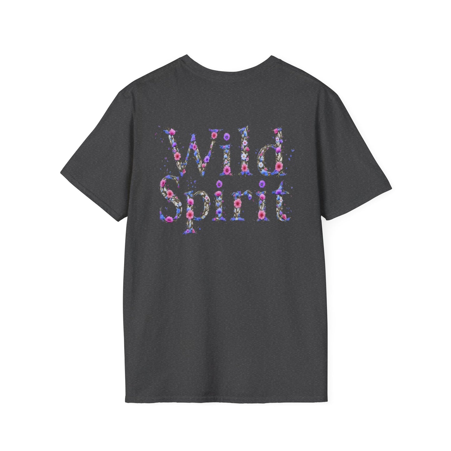 Wild Spirit Butterfly V-Neck Tee for Women