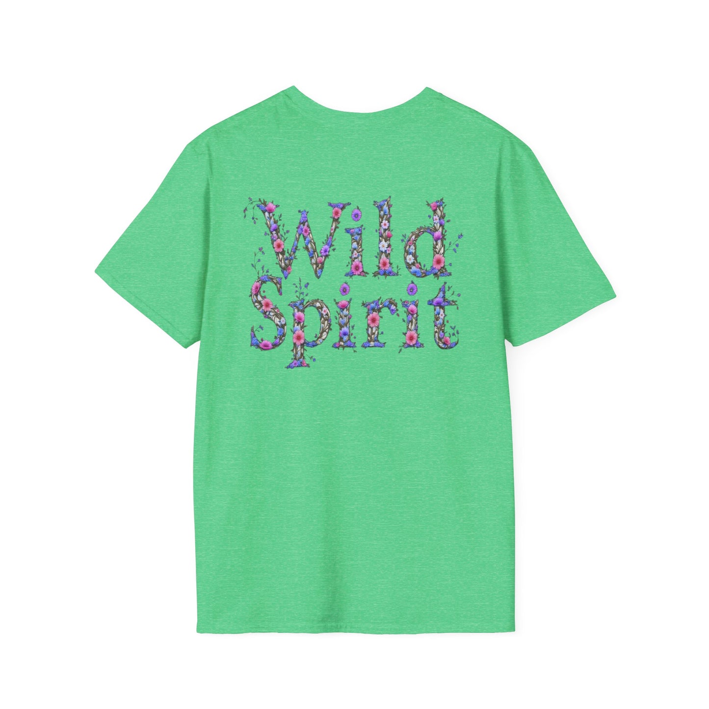 Wild Spirit Butterfly V-Neck Tee for Women