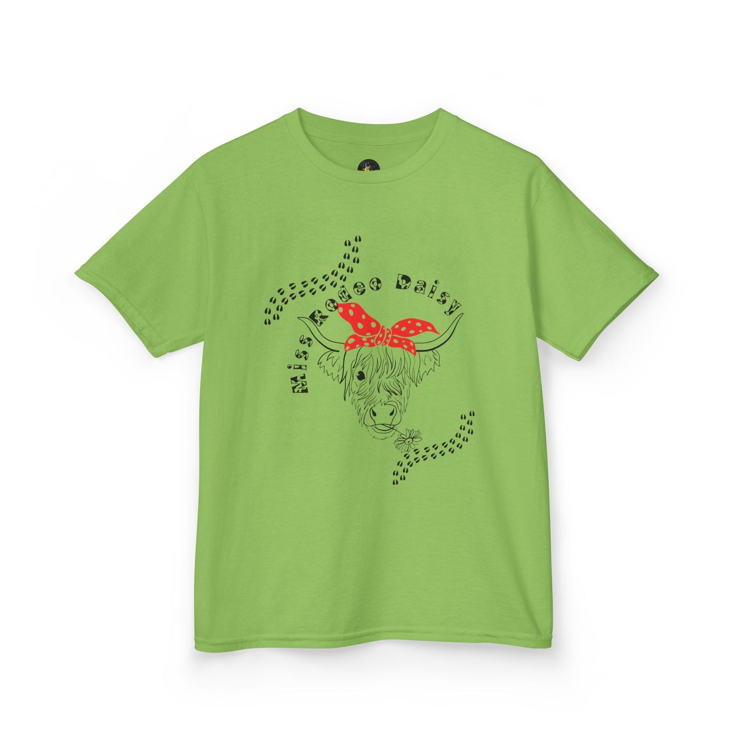 Kids Sweet Sage Cowgirl Fun Graphic Tee