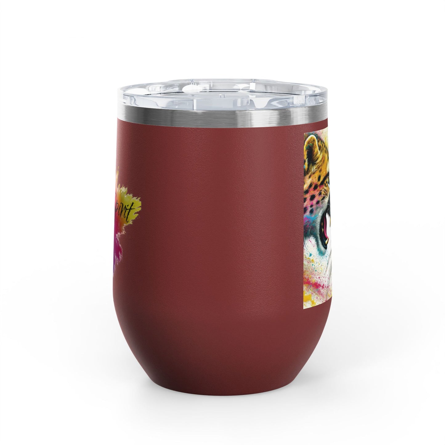 Ukrainian Wild Spirit Girl Travel Mug Size 12oz