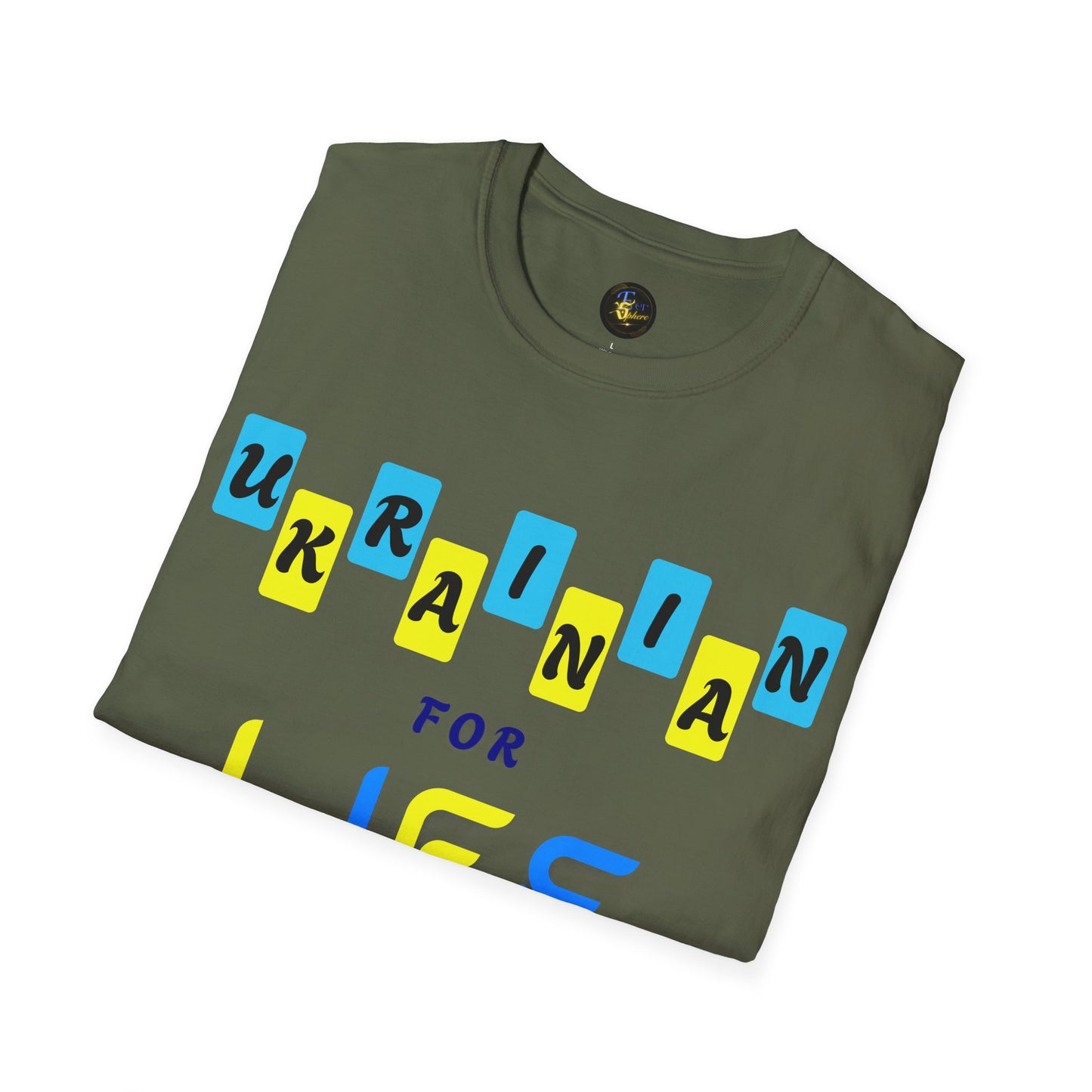 Ukrainian Pride T-Shirt, Unisex Comfort Blend Tee