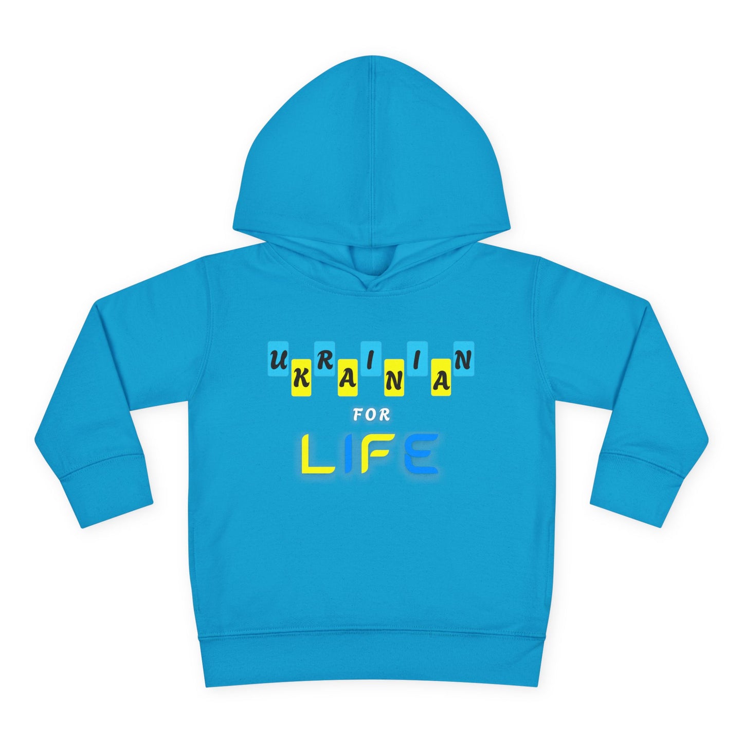 Toddler Ukrainian for Life Fleece Hoodie