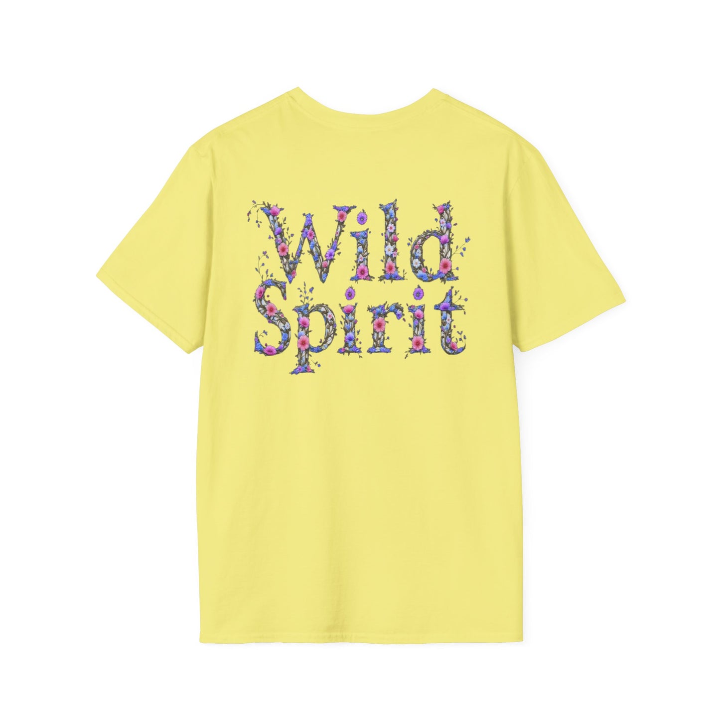 Wild Spirit Butterfly V-Neck Tee for Women