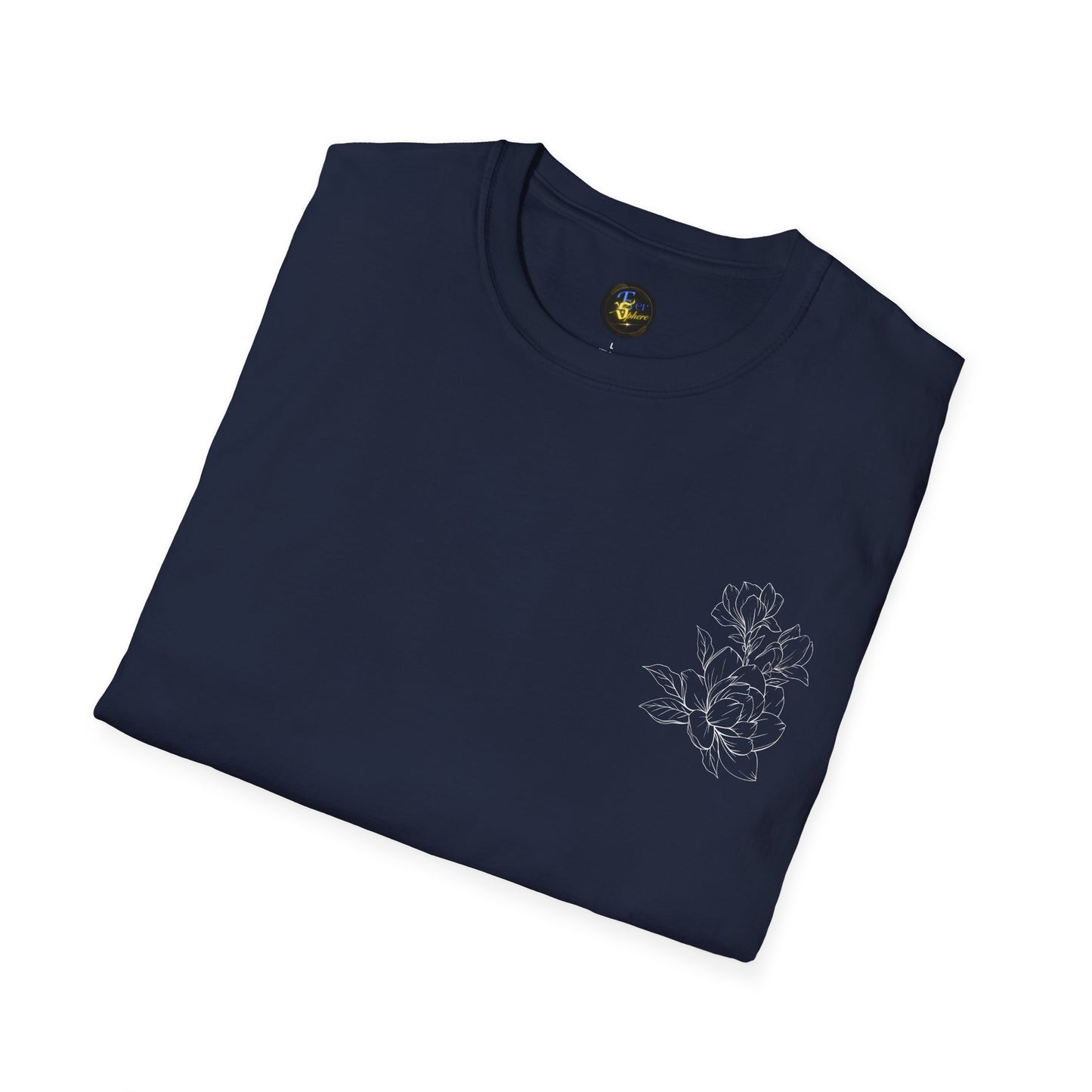 Wild Spirit Butterfly V-Neck Tee for Women