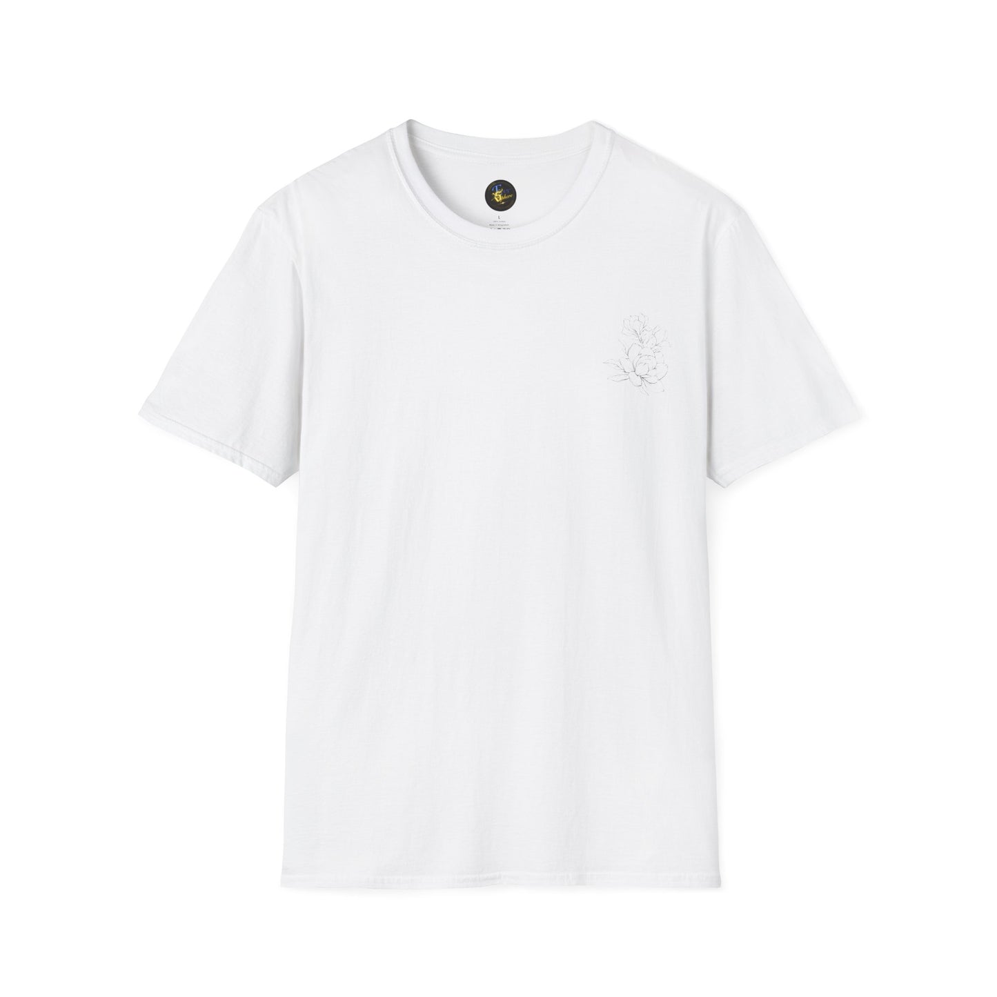 Wild Spirit Butterfly V-Neck Tee for Women