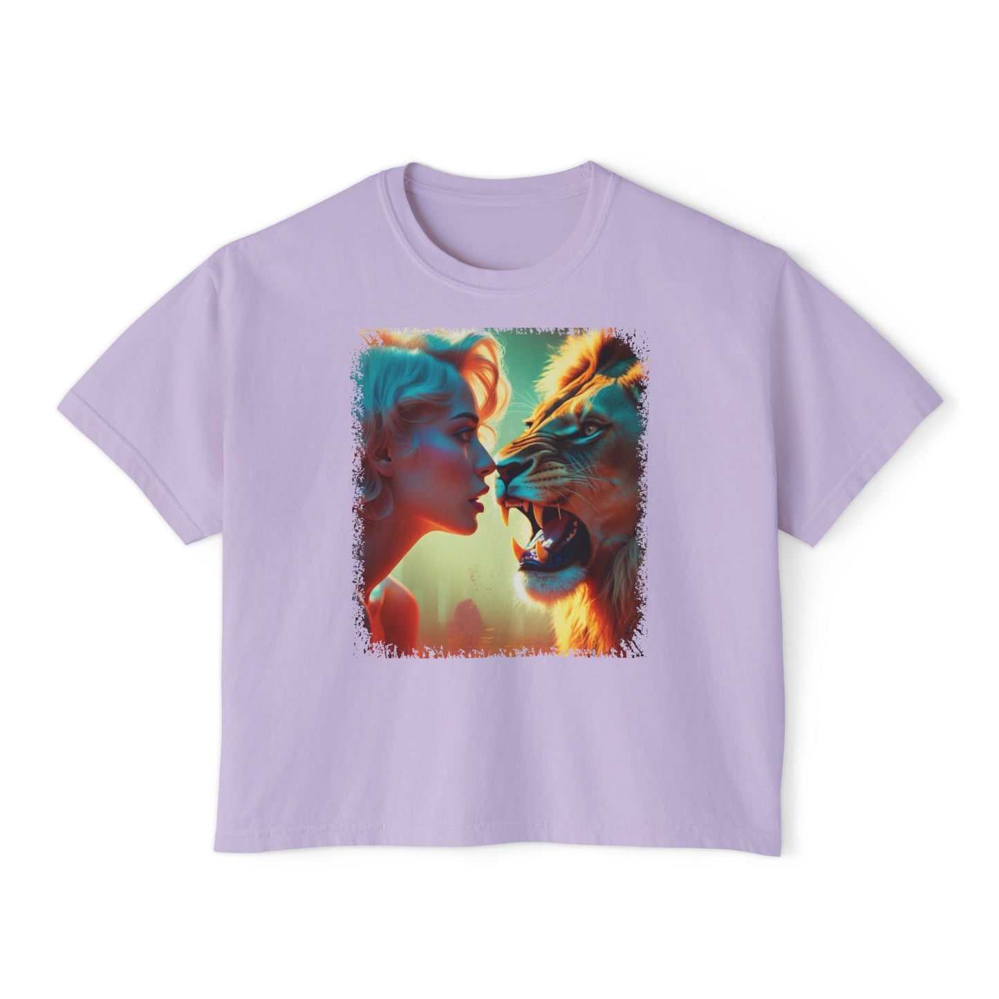 PERSONALIZE Eyes of the Unshaken - Oversized Boxy Fit Graphic T-shirt