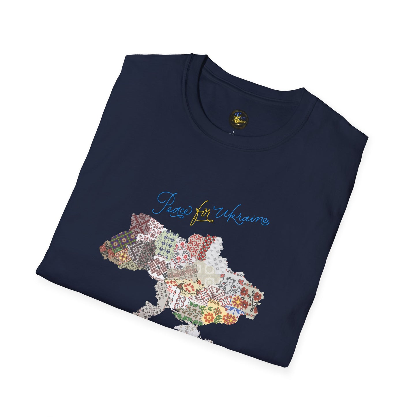 Peace in Every Stitch - Unisex Cotton T-Shirt