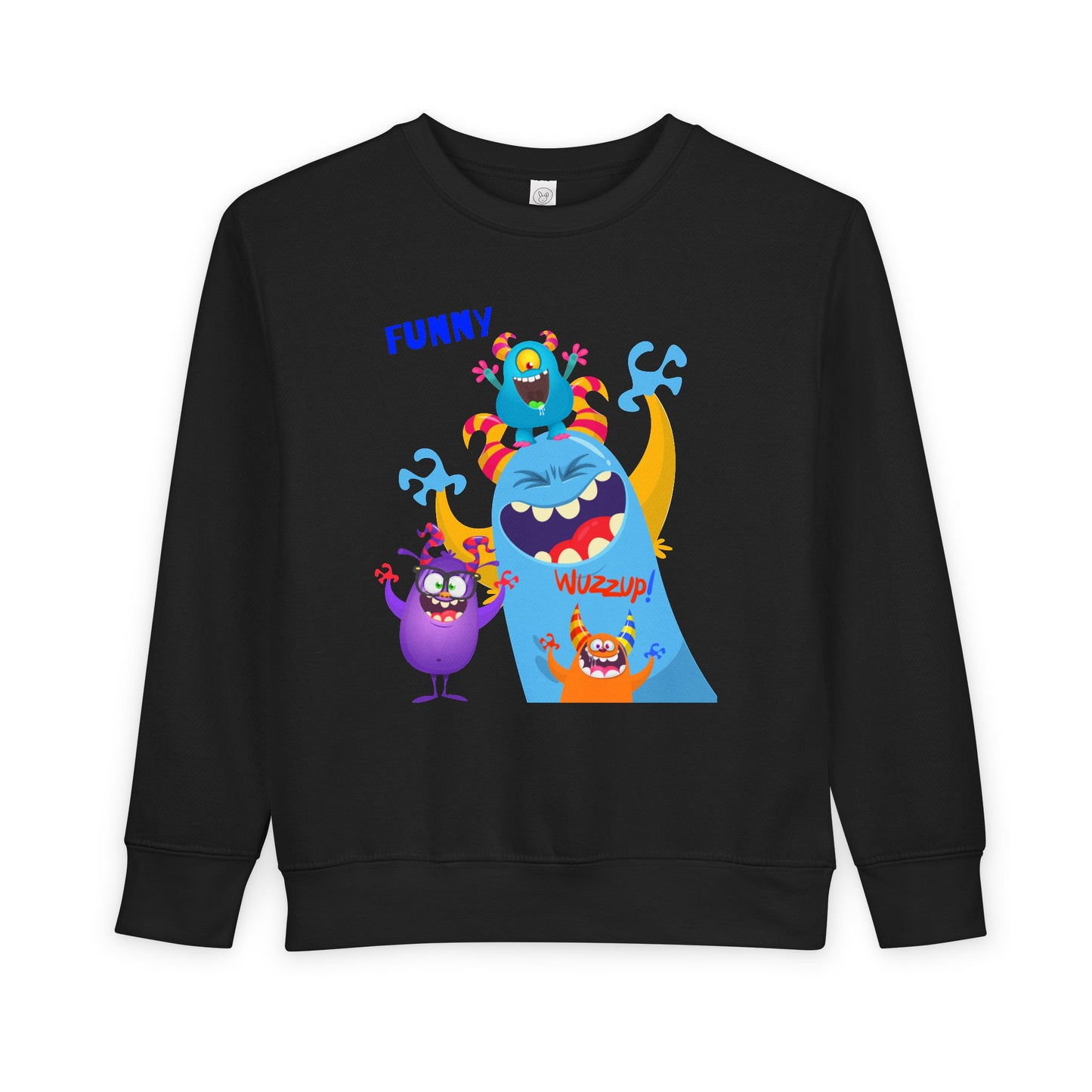 Toddler Funny Monsters Sweatshirt