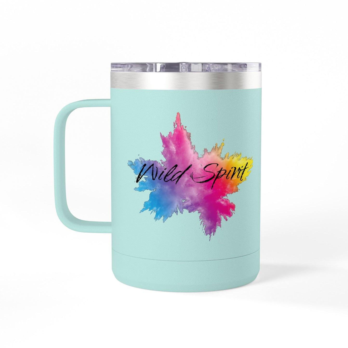 Ukrainian Wild Spirit Girl Mug Tumbler, 15oz