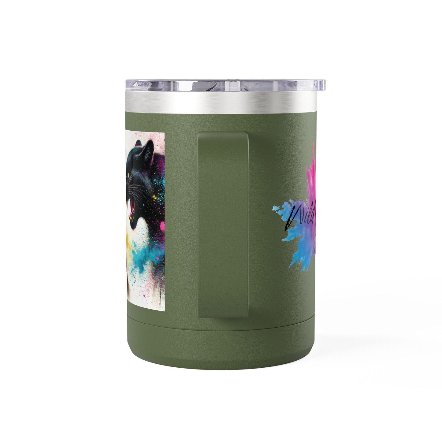 Ukrainian Wild Spirit Girl Mug Tumbler, 15oz