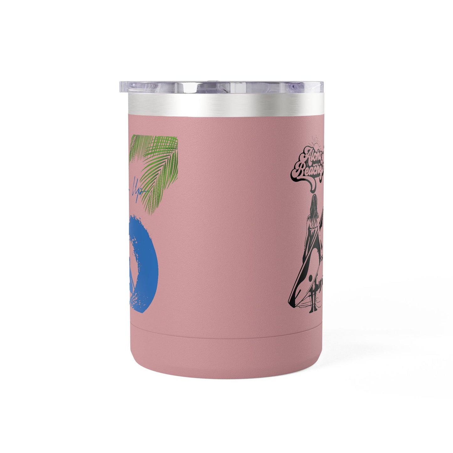 Surfing Girl Mug Tumbler, 15oz