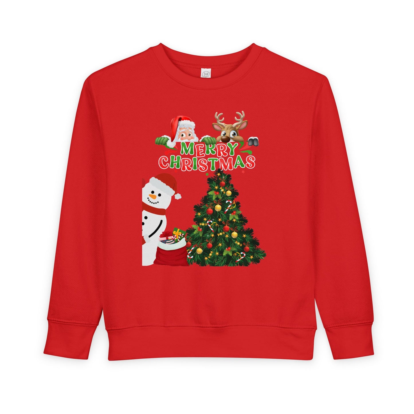 Toddler Christmas Snowman Sweatshirt
