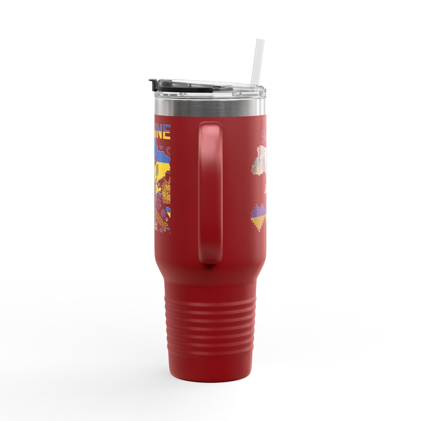 Ukrainian Free Spirit Travel Mug, 40oz