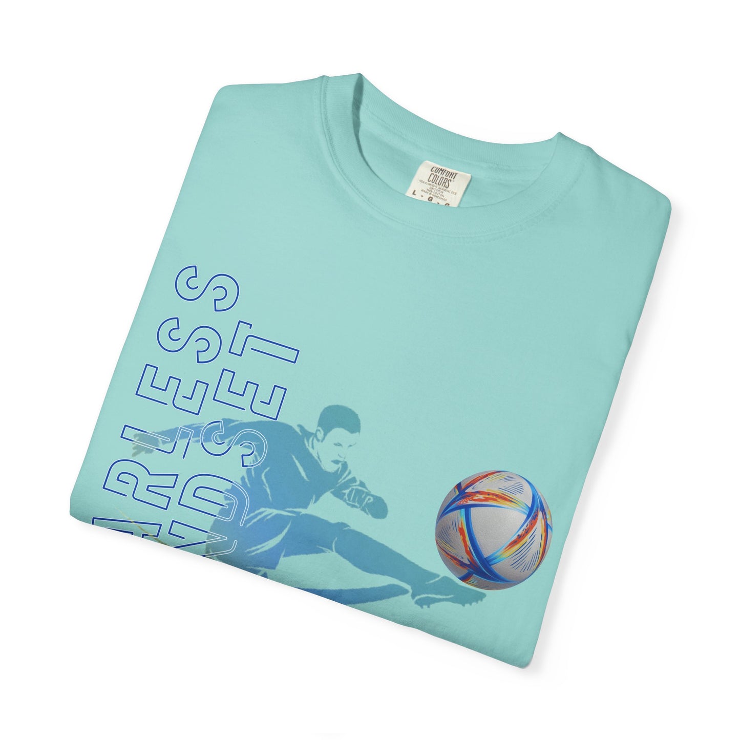 Unisex Soccer Turbo Blaze Garment-Dyed T-shirt