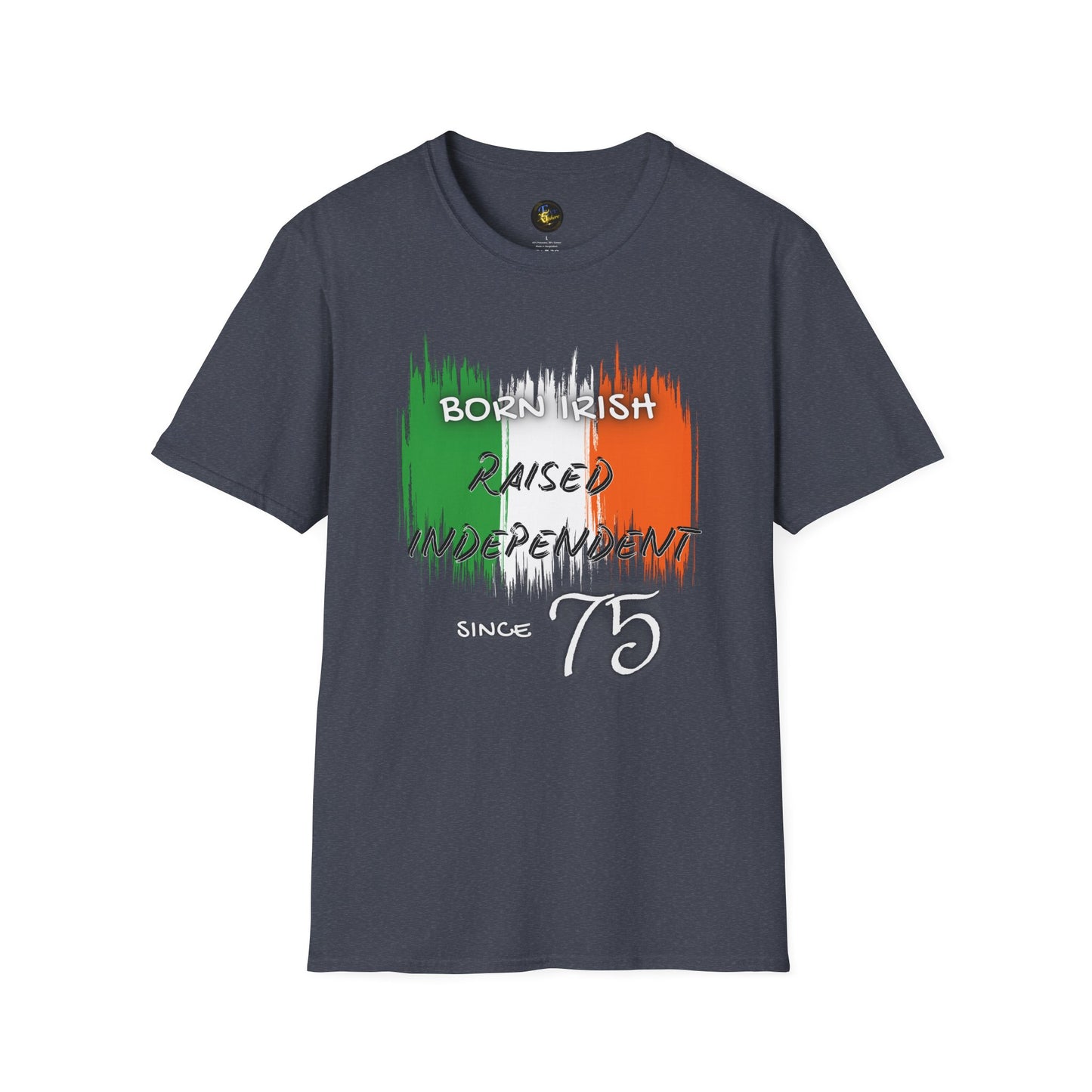 PERSONALIZE Born Irish Unisex Cotton T-Shirt - Independent Spirit Tee