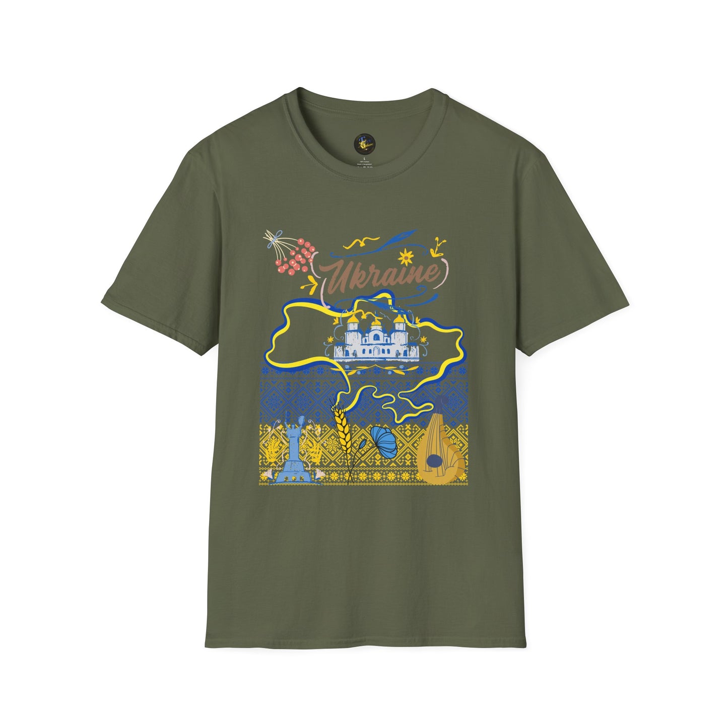 Fields, Faith & Freedom - Unisex Cotton T-Shirt for Men & Women